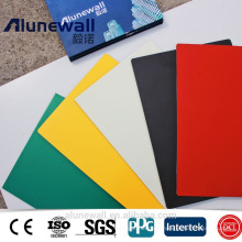 Panneau de mur ignifuge de qualité d&#39;Alunewall a2 b1 différents types de panneau composé en aluminium